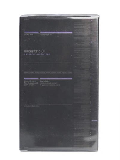 Escentric Molecules Escentric 01perfume In Black