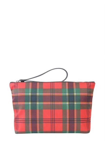 Alexander Mcqueen Zip Bag In Multicolour