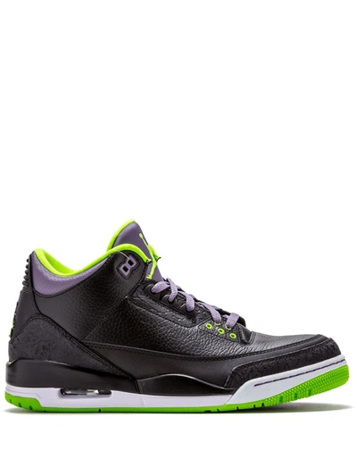 Jordan Air  3 Retro Sneakers In Black