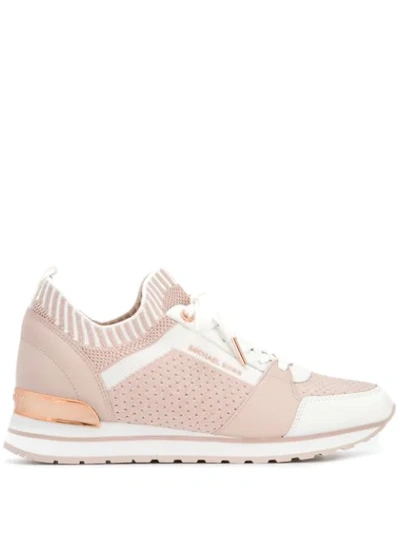 Michael Michael Kors Panelled Trainers In Pink