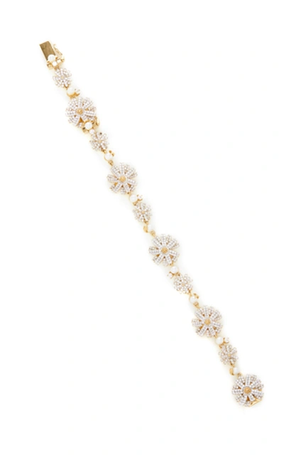 Anabela Chan Daisy Diamond Bracelet In White