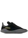 Adidas Originals Kamanda 01 Black Suede Sneakers