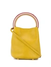 Marni Pannier Bucket Bag In Yellow