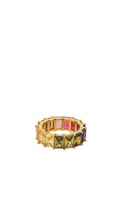 The M Jewelers Ny The Rainbow Ring In Gold