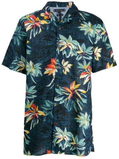 Tommy Hilfiger Tropical Shirt - Blue