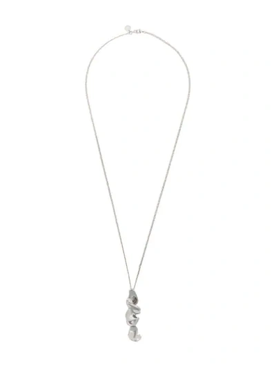 Annelise Michelson Twist Pendant Necklace - 银色 In Silver