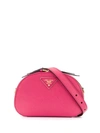 Prada Logo Plaque Belt Bag - Rosa In Pink
