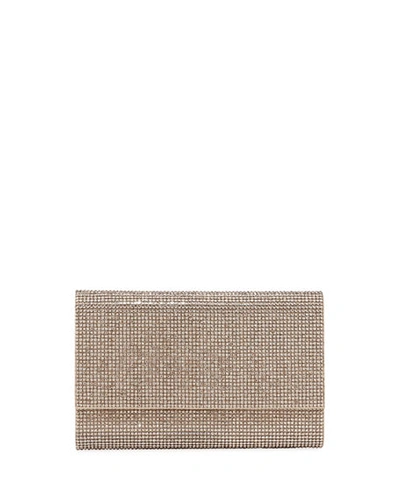 Judith Leiber Fizzoni Full-beaded Clutch Bag In Champagne Prosecco