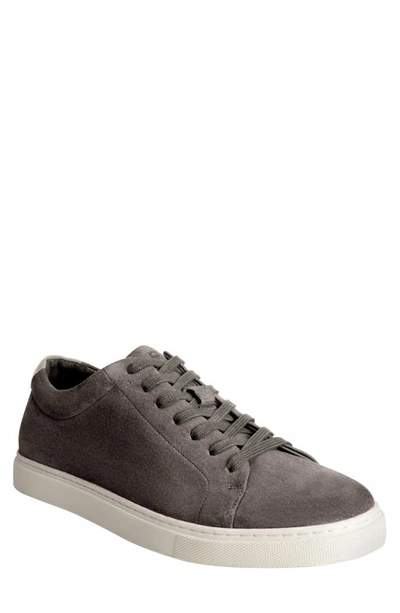 Allen Edmonds Canal Court Sneaker In Grey Suede