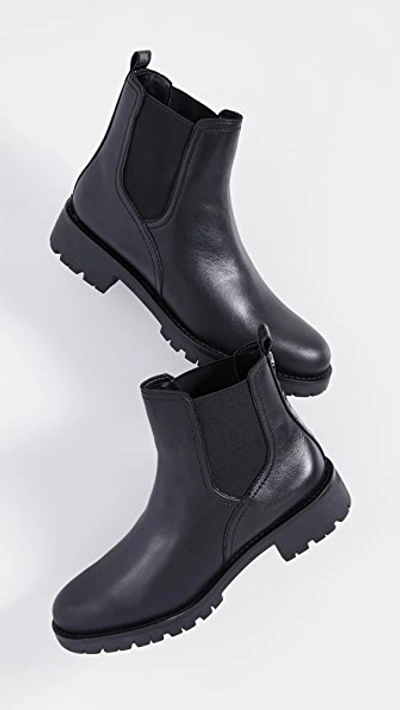 Sam Edelman Jaclyn Waterproof Chelsea Bootie In Black