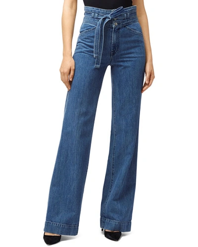 J Brand Sukey High-rise Flared-leg Jeans In Electrify