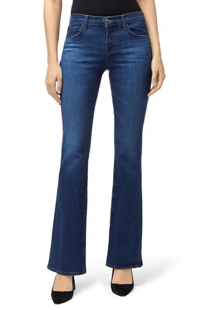 J Brand Sallie Mid-rise Bootcut Jeans In Arcade