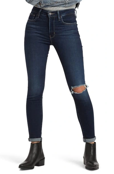 Levi's 721 High-rise Skinny Jeans In London Haze