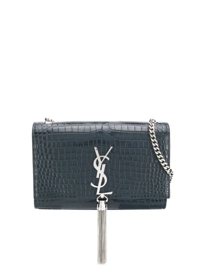 Saint Laurent Kate Shoulder Bag In Blue