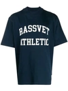 Rassvet X Russel Athletic Printed T-shirt In Blue