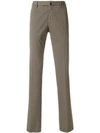 Incotex Straight-leg Suit Trousers In Grey