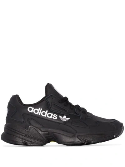 Adidas Originals Adidas Black Talk The Type Falcon Low-top Sneakers