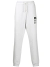 Maison Margiela Tapered Sweatpants In White