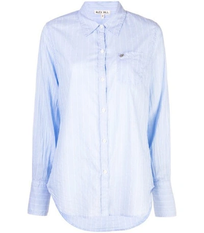 Alex Mill Standard Stripe Button Down Shirt In Blue And White