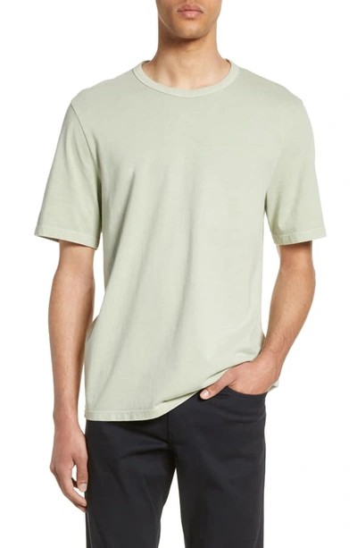 Vince Solid T-shirt In Washed Mount Dume