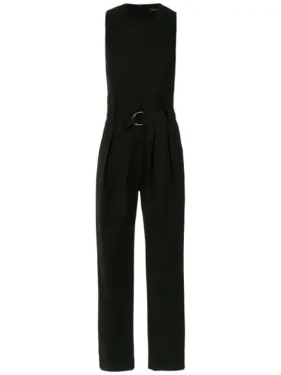 Andrea Marques Tapered Jumpsuit In Black