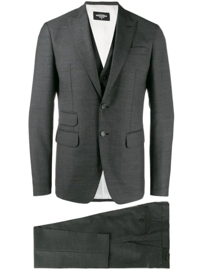 Dsquared2 Formal Suit In Grey