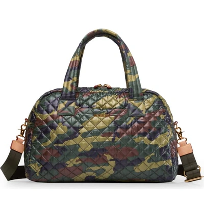 Mz Wallace Jimmy Travel Bag - Green In Green Camo