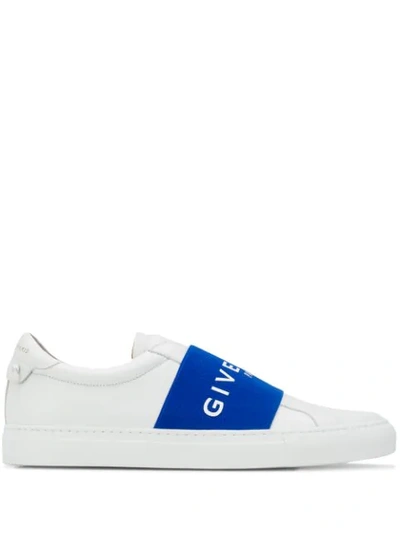 Givenchy Strap Logo Sneakers In White