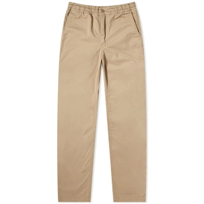 Polo Ralph Lauren Elasticated Waist Relaxed Pant In Brown