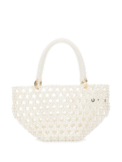 0711 Tako Tote Bag In White