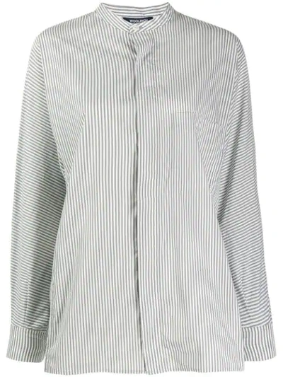 Woolrich Stripe Long-sleeve Shirt - White