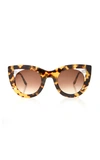 Thierry Lasry Wavvvy Acetate Cat-eye Sunglasses  In Animal