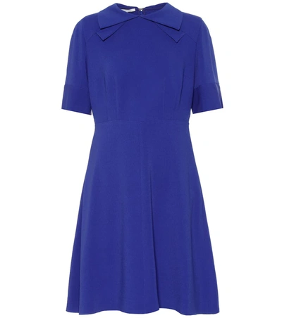 Stella Mccartney Crêpe Dress In Blue