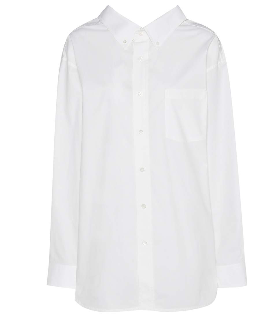 balenciaga collar shirt