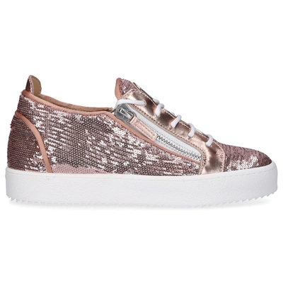 Giuseppe Zanotti Low-top Sneakers May Lond In Pink