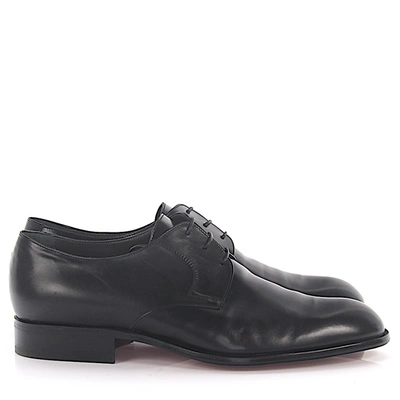 Moreschi Business Shoes Derby Calfskin In Black