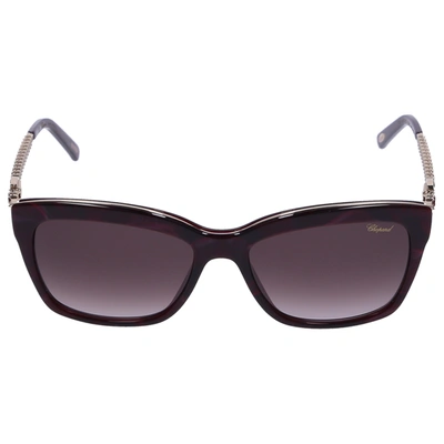 Chopard Women Sunglasses Wayfarer 212s 09zb Metal Gold