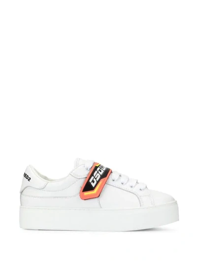 Dsquared2 Bionic Sport New Tennis Sneakers In White