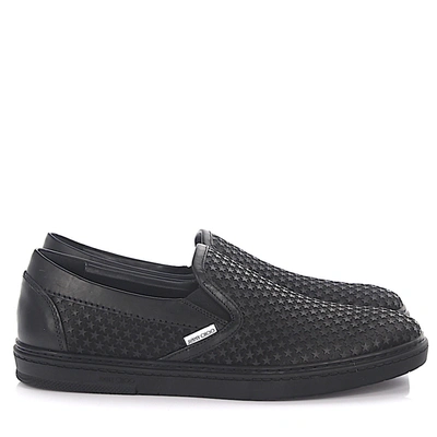 Jimmy Choo Slip-on Shoes In Black