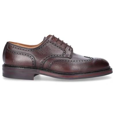 Crockett & Jones Business Shoes Budapester Pembroke  Calfskin In Brown