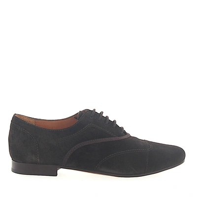 Lanvin Lace Up Shoes In Brown