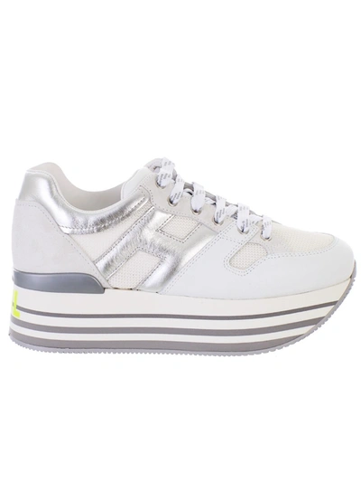 Hogan White Maxi H425 Sneakers