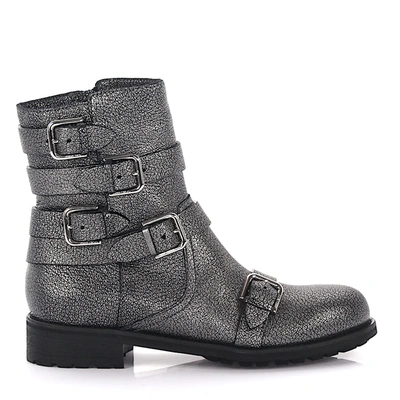 Jimmy Choo Ankle Boots Grey