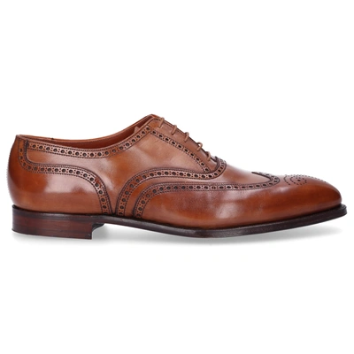 Crockett & Jones Business Shoes Oxford Clifford  Calfskin In Brown