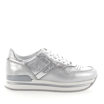 Hogan Lace Up Shoes In Grey