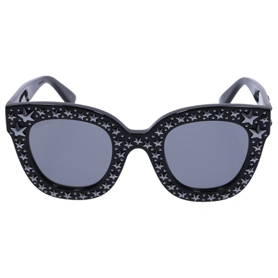 Gucci Women Sunglasses Wayfarer 116s 002 Acetate Black