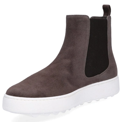 Philippe Model Chelsea Boots Beatles  Suede Taupe In Grey