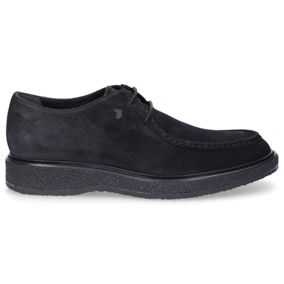 Tod's Lace Up Shoes M16b0 In Black