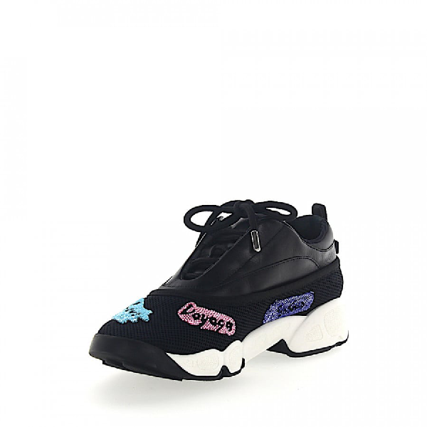 dior shoes black