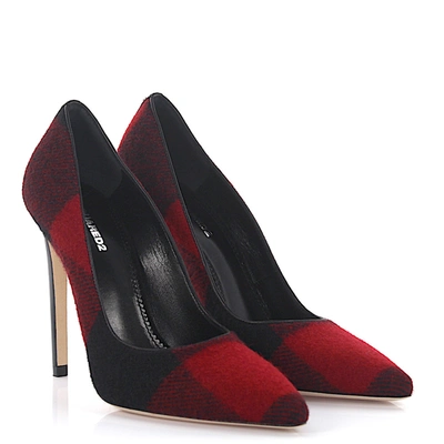 Dsquared2 Heeled Pumps In Red
